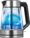 MPM MCZ-122 - Waterkoker - Verlicht interieur - RVS - 1,7 liter - 2200W