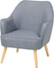 Fauteuil LOKEN Stof Grijs