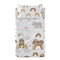 Happy Friday Sheet set 2 pieces Sleepy sloth 120x180 cm (Cot bed) Multicolor