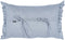 SASSAFRAS - Set van 2 kussens - Lichtblauw - 30 x 45 cm - Linnen