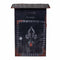 Brievenbus Alexandra House Living Zwart Ijzer 11 x 37 x 27 cm