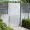 vidaXL - Poort - 100x180 - cm - roestvrij - staal