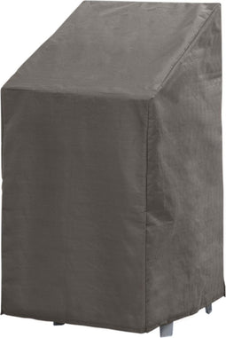 Perel Buitenhoes voor stapelstoelen, voor 4-6 gestapelde stoelen, grijs, 66 cm x 95 cm x 133 cm