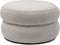 Riviera Maison San Remo Stool D70 Natural Grey - Polyester, Acryl, Rubberhout - Natural Grey - 72.0x72.0x43.0 cm