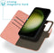 iMoshion Hoesje Geschikt voor Samsung Galaxy S24 Plus Hoesje Met Pasjeshouder - iMoshion Uitneembare 2-in-1 Luxe Bookcase - Roze