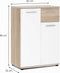 Finori - Commode - Wit - 60x35x85 cm