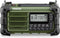 Sangean MMR-99 - Draagbare Noodradio - Oplaadbaar met Dynamo en Zonnepaneel - Groen