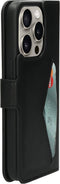 Mobiparts iPhone 15 Pro - Classic Wallet Case - Ruimte voor pasjes - Zwart