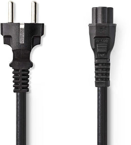 Nedis CEGP10130BK30 - Stroomverlengkabel 2.5 A - 300 cm - Zwart