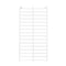 Tolhuijs - FENCY rek wit 40 x 80