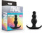 Anal Adventures Platinum - Beaded Anaal Plug - Zwart
