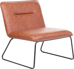 Fauteuil COTULLA Kunstleer Bruin