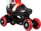 Nijdam Street Shift - 3-in-1 Skeelers - Verstelbaar 33-36 - Rood