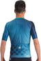 Sportful Rocket Jersey - Fietsshirt Korte Mouwen - Lichtgewicht ademend polyester - Berry Blue Juniper Blue Galaxy