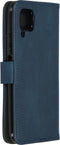 iMoshion Hoesje Geschikt voor Huawei P40 Lite Hoesje Met Pasjeshouder - iMoshion Luxe Bookcase - Donkerblauw
