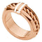 Tommy Hilfiger Ring 2700579C - Dames - Roestvrij staal - Roze (maat 14)