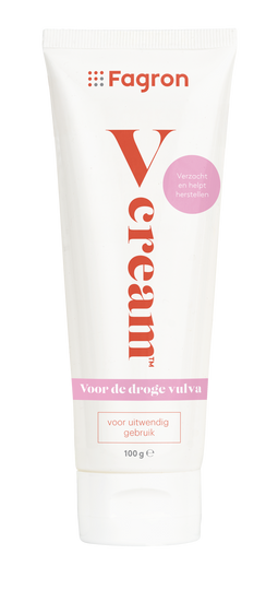 Fagron V-Crème - Huidvriendelijke crème voor droge gevoelige vulva - Parfumvrij