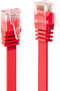 Lindy - Cat.6 Flachband-Patchkabel ungeschirmt, rot, 5m
