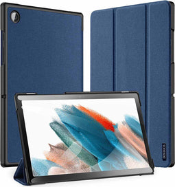 Dux Ducis Galaxy Tab A8 (2021/2022) - Bookcase - Tri-Fold - Donkerblauw