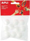 Apli isomobol, diameter 25 mm, zakje met 10 stuks
