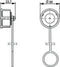 Telegärtner 100022773 STX V1 stofkap voor flenzen variant 1 Zwart 1 stuk(s)