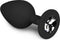 Diamond Plug Medium - Zwart