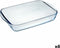 Serveerschaal Pyrex Classic 4,6 L 40,3 x 26,3 x 7,3 cm Transparant Glas (6 Stuks)