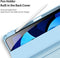Dux Ducis - Tablet hoes geschikt voor Apple iPad Air 10.9 - Toby Series - Tri-Fold Book Case - Blauw