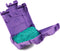 Kinetic Sand - Zandkasteel Speelkoffertje met 453 g blauwgroen origineel kinetisch zand - multifunctioneel speelvak en opbergbak - Sensorisch speelgoed