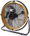 Master DF20P - Vloerventilator - 360° draaibaar - Geel Zwart