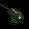 Gembird MUSG-001 - Gaming Muis - 2400 DPI 6 knoppen - Zwart/Groen