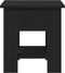 vidaXL - Salontafel - Zwart - Eiken - 40x40x42 - cm - Bewerkt - Hout