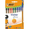 Set Balpennen Bic Bic Cristal Fine 516356 Groen Multicolour