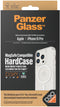 PanzerGlass - iPhone 15 Pro (2023) - Hardcase D3O - Kras- en schokbestendig - Transparant