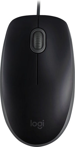 Logitech B110 - Bedrade Muis - Stille bediening - Zwart