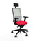 Bureaustoel Piqueras y Crespo 2D066N1 Rood