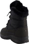 Warmbat Abbott - Snowboots - Waterafstotend leer - Gevoerd met Merino schapenwol - Zwart - Maat 41