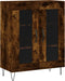 vidaXL - Dressoir - 69,5x34x90 - cm - bewerkt - hout - gerookt - eikenkleurig