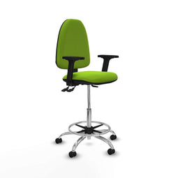 Piqueras y Crespo B2D05RF - Bureaustoel - Hoogteverstelbaar met armleuning - Pistache
