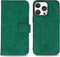iMoshion Hoesje Geschikt voor iPhone 15 Pro Max Hoesje Met Pasjeshouder - iMoshion Uitneembare 2-in-1 Luxe Bookcase - Donkergroen