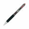 Liquid ink ballpoint pen Uni-Ball Rollerball Signo UM-207 Rood 12 Stuks