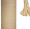 Beeztees Ramiro - Krabpaal - 2 ligplekken - Taupe - 70x70x120 cm