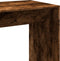 vidaXL - Bartafel - 102x50x103,5 - cm - bewerkt - hout - gerookt - eikenkleur