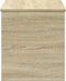 vidaXL - Opbergbox - 100x42x46 - cm - bewerkt - hout - sonoma - eikenkleurig
