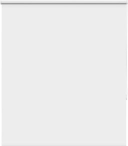 vidaXL - Rolgordijn - verduisterend - 125x150 - cm - stofbreedte - 121,6 - cm - wit