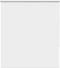 vidaXL - Rolgordijn - verduisterend - 125x150 - cm - stofbreedte - 121,6 - cm - wit