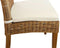 SVJ Eetkamerstoelen - 60x48x98 cm - Rotan - Lichtbruin - Set van 6