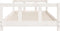 vidaXL - Kinderbedframe - 90x190 - cm - massief - grenenhout - wit