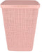 Curver Wasmand Met Deksel Jute-Look 58L Roze