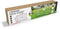 Dunlop Voetbaldoel - Voetbal Goal 300 x 200 x 110 cm - Metaal - Wit/Rood - Snelle Montage - Inclusief 7 Grondhaken